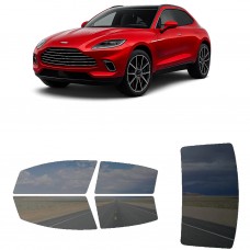 לרכב Aston Martin DBX 2021 ציפוי חלונות שחורים רב פעמי סיליקון לחלונות קדמיים, אחוריים ולחלון האחורי