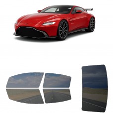 לרכב Aston Martin Vantage F1 Edition 2020 ציפוי חלונות שחורים רב פעמי סיליקון לחלונות קדמיים, אחוריים ולחלון האחורי