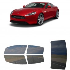 לרכב Aston Martin DB9 2016 ציפוי חלונות שחורים רב פעמי סיליקון לחלונות קדמיים, אחוריים ולחלון האחורי