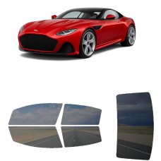 לרכב Aston Martin DBS Superleggera 2019 ציפוי חלונות שחורים רב פעמי סיליקון לחלונות קדמיים, אחוריים ולחלון האחורי