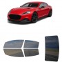 לרכב Aston Martin RapideAMR AMR 2011 ציפוי חלונות שחורים רב פעמי סיליקון לחלונות קדמיים, אחוריים ולחלון האחורי