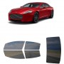 לרכב Aston Martin RapideE E 2020 ציפוי חלונות שחורים רב פעמי סיליקון לחלונות קדמיים, אחוריים ולחלון האחורי