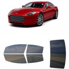 לרכב Aston Martin RapideS S 2011 ציפוי חלונות שחורים רב פעמי סיליקון לחלונות קדמיים, אחוריים ולחלון האחורי