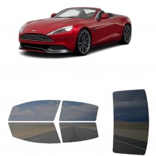 לרכב Aston Martin VanquishVolante Volante 2014 ציפוי חלונות שחורים רב פעמי סיליקון לחלונות קדמיים, אחוריים ולחלון האחורי