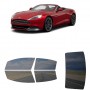 לרכב Aston Martin VanquishVolante Volante 2014 ציפוי חלונות שחורים רב פעמי סיליקון לחלונות קדמיים, אחוריים ולחלון האחורי
