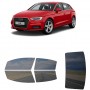 לרכב Audi A3 Hatchback 2016 ציפוי חלונות שחורים רב פעמי סיליקון לחלונות קדמיים, אחוריים ולחלון האחורי