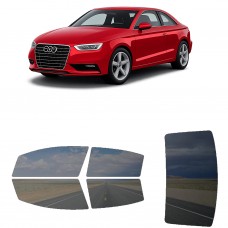 לרכב Audi A3 Two-door 2015 ציפוי חלונות שחורים רב פעמי סיליקון לחלונות קדמיים, אחוריים ולחלון האחורי