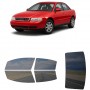לרכב Audi A4 1996 ציפוי חלונות שחורים רב פעמי סיליקון לחלונות קדמיים, אחוריים ולחלון האחורי
