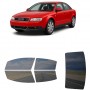 לרכב Audi A4 2002 ציפוי חלונות שחורים רב פעמי סיליקון לחלונות קדמיים, אחוריים ולחלון האחורי