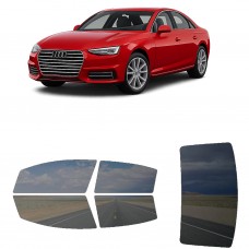 לרכב Audi A4 2018 ציפוי חלונות שחורים רב פעמי סיליקון לחלונות קדמיים, אחוריים ולחלון האחורי