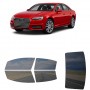 לרכב Audi A4 2018 ציפוי חלונות שחורים רב פעמי סיליקון לחלונות קדמיים, אחוריים ולחלון האחורי