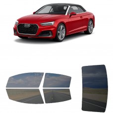 לרכב Audi A5 CSBRIOLE 2022 ציפוי חלונות שחורים רב פעמי סיליקון לחלונות קדמיים, אחוריים ולחלון האחורי
