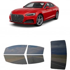לרכב Audi A5 Two-doorCoupe 2018 ציפוי חלונות שחורים רב פעמי סיליקון לחלונות קדמיים, אחוריים ולחלון האחורי
