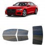 לרכב Audi A6 S Line 2022 ציפוי חלונות שחורים רב פעמי סיליקון לחלונות קדמיים, אחוריים ולחלון האחורי
