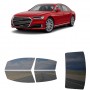 לרכב Audi A8 2019 ציפוי חלונות שחורים רב פעמי סיליקון לחלונות קדמיים, אחוריים ולחלון האחורי
