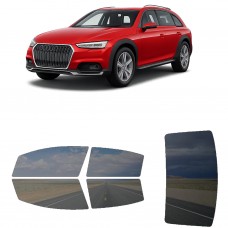 לרכב Audi allroad 2017 ציפוי חלונות שחורים רב פעמי סיליקון לחלונות קדמיים, אחוריים ולחלון האחורי
