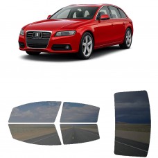 לרכב Audi Avant 2009 ציפוי חלונות שחורים רב פעמי סיליקון לחלונות קדמיים, אחוריים ולחלון האחורי