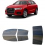 לרכב Audi Q3 2016 ציפוי חלונות שחורים רב פעמי סיליקון לחלונות קדמיים, אחוריים ולחלון האחורי