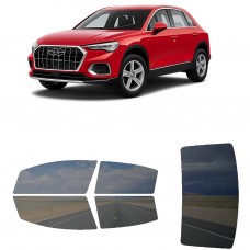 לרכב Audi Q3 2019 ציפוי חלונות שחורים רב פעמי סיליקון לחלונות קדמיים, אחוריים ולחלון האחורי