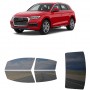לרכב Audi Q5 2020 ציפוי חלונות שחורים רב פעמי סיליקון לחלונות קדמיים, אחוריים ולחלון האחורי