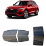 לרכב Audi Q5 S-Line 2022 ציפוי חלונות שחורים רב פעמי סיליקון לחלונות קדמיים, אחוריים ולחלון האחורי