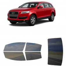 לרכב Audi Q7 2007 ציפוי חלונות שחורים רב פעמי סיליקון לחלונות קדמיים, אחוריים ולחלון האחורי