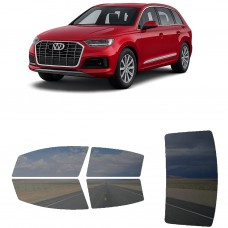 לרכב Audi Q7 2021 ציפוי חלונות שחורים רב פעמי סיליקון לחלונות קדמיים, אחוריים ולחלון האחורי