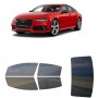 לרכב Audi RS7 2017 ציפוי חלונות שחורים רב פעמי סיליקון לחלונות קדמיים, אחוריים ולחלון האחורי