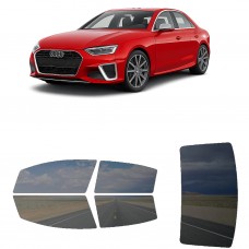 לרכב Audi S4 2020 ציפוי חלונות שחורים רב פעמי סיליקון לחלונות קדמיים, אחוריים ולחלון האחורי