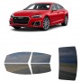 לרכב Audi S5 Four-door 2021 ציפוי חלונות שחורים רב פעמי סיליקון לחלונות קדמיים, אחוריים ולחלון האחורי