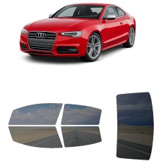לרכב Audi S5 Two-door 2013 ציפוי חלונות שחורים רב פעמי סיליקון לחלונות קדמיים, אחוריים ולחלון האחורי