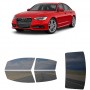 לרכב Audi S6 2013 ציפוי חלונות שחורים רב פעמי סיליקון לחלונות קדמיים, אחוריים ולחלון האחורי