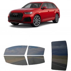 לרכב Audi SQ7 2021 ציפוי חלונות שחורים רב פעמי סיליקון לחלונות קדמיים, אחוריים ולחלון האחורי