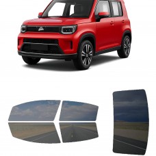לרכב Baojun Yep 2023 ציפוי חלונות שחורים רב פעמי סיליקון לחלונות קדמיים, אחוריים ולחלון האחורי