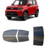 לרכב Baojun Yep 2023 ציפוי חלונות שחורים רב פעמי סיליקון לחלונות קדמיים, אחוריים ולחלון האחורי