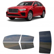 לרכב Bentley Bentayga Base 2023 ציפוי חלונות שחורים רב פעמי סיליקון לחלונות קדמיים, אחוריים ולחלון האחורי