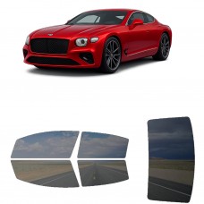 לרכב Bentley Continental GT Speed 2023 ציפוי חלונות שחורים רב פעמי סיליקון לחלונות קדמיים, אחוריים ולחלון האחורי