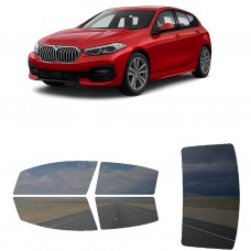 לרכב BMW 1Series Sportback 2020 ציפוי חלונות שחורים רב פעמי סיליקון לחלונות קדמיים, אחוריים ולחלון האחורי