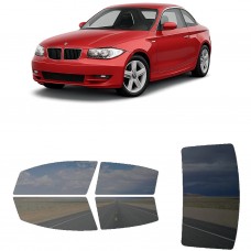 לרכב BMW 1Series Two-door Coupe 2008 ציפוי חלונות שחורים רב פעמי סיליקון לחלונות קדמיים, אחוריים ולחלון האחורי