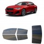 לרכב BMW 2 Series M240 2022 ציפוי חלונות שחורים רב פעמי סיליקון לחלונות קדמיים, אחוריים ולחלון האחורי