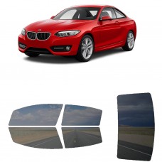 לרכב BMW 2Series Two-door 2017 ציפוי חלונות שחורים רב פעמי סיליקון לחלונות קדמיים, אחוריים ולחלון האחורי