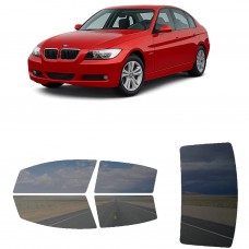 לרכב BMW 3Series i 2006 ציפוי חלונות שחורים רב פעמי סיליקון לחלונות קדמיים, אחוריים ולחלון האחורי