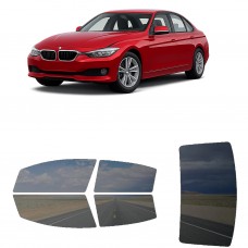לרכב BMW 3Series i 2012 ציפוי חלונות שחורים רב פעמי סיליקון לחלונות קדמיים, אחוריים ולחלון האחורי