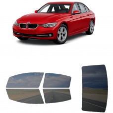 לרכב BMW 3Series i 2017 ציפוי חלונות שחורים רב פעמי סיליקון לחלונות קדמיים, אחוריים ולחלון האחורי