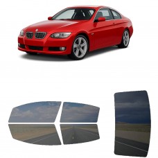 לרכב BMW 3Series Two-door Coupe 2007 ציפוי חלונות שחורים רב פעמי סיליקון לחלונות קדמיים, אחוריים ולחלון האחורי