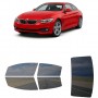 לרכב BMW 4Series Two-door 2017 ציפוי חלונות שחורים רב פעמי סיליקון לחלונות קדמיים, אחוריים ולחלון האחורי