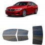 לרכב BMW 6 Series GT 2021 ציפוי חלונות שחורים רב פעמי סיליקון לחלונות קדמיים, אחוריים ולחלון האחורי