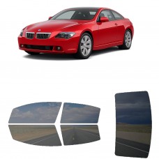 לרכב BMW 6Series Two-door Coupe 2004 ציפוי חלונות שחורים רב פעמי סיליקון לחלונות קדמיים, אחוריים ולחלון האחורי
