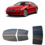 לרכב BMW 6Series Two-door Coupe 2008 ציפוי חלונות שחורים רב פעמי סיליקון לחלונות קדמיים, אחוריים ולחלון האחורי