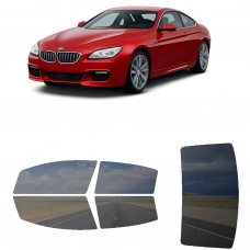 לרכב BMW 6Series Two-door Coupe 2016 ציפוי חלונות שחורים רב פעמי סיליקון לחלונות קדמיים, אחוריים ולחלון האחורי